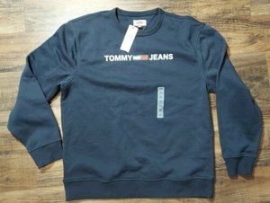 NWT Tommy Hilfiger Pullover Sweater Men's XL Blue